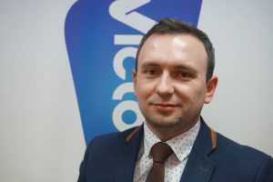 Łukasz Glimasiński -dyrektor Gminnego Ośrodka Kultury w Matyldowie