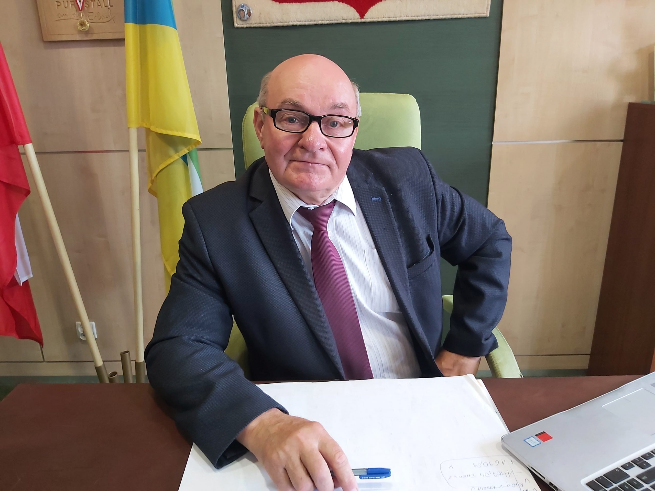 Jerzy Stankiewicz wójt gminy Maków Radio Victoria