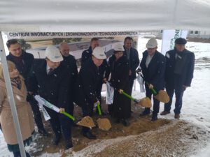 Rozpoczęcie budowy Centrum Innowacyjnych i Zrównoważonych Technologii Ogrodniczych w Skierniewicach