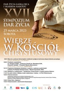 Ks Grzegorz Gołąb, XVII Sympozjum Dar Życia