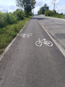 Ścieżką rowerową z Łowicza do Nieborowa