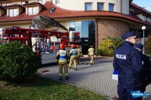 Ćwiczenia zgrywające służb ratunkowych powiatu rawskiego