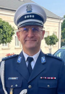 nadkom. Robert Zwoliński – naczelnik Wydziału Ruchu Drogowego Komendy Miejskiej Policji w Skierniewicach