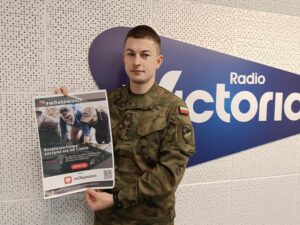 por. Patryk Gołębiewski z WCR w Skierniewicach