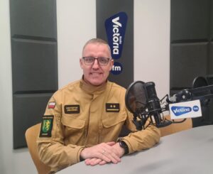 mł. kpt. Krzysztof Orłowski – oficer prasowy Komendanta Powiatowego PSP w Kutnie