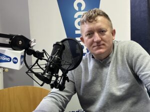 Piotr Paradowski z Muzeum Historycznego Skierniewic