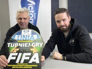 Dariusz Dzik i Konrad Sala – organizatorzy IV Skierniewickiego Turnieju w grze FIFA