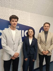 Krystian Cipiński, Maja Gams i Piotr Szary
