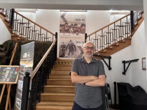 Radosław Jarosiński Dyrektor Muzeum Ziemi Sochaczewskiej i Pola Bitwy nad Bzurą