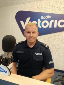 mł. insp. Adam Kolasa Komendant Powiatowy Policji w Łowiczu
