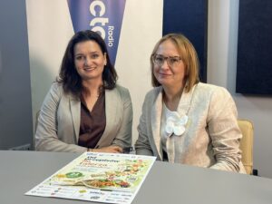 Ilona Pietrowska – dyrektor Centrum Rozwoju Edukacji Województwa Łódzkiego w Skierniewicach oraz Justyna Łukasik – dyrektor Powiatowej Stacji Sanitarno-Epidemiologicznej w Skierniewicach